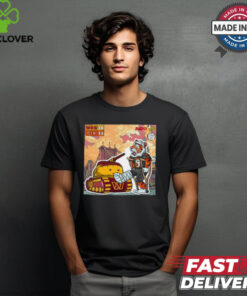 Washington Commanders vs Cincinnati Bengals on Monday Night Football mascot shirt