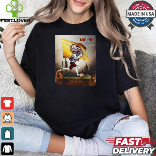 Washington Commanders vs. Cardinals 2024 NFL Week 4 Matchup T Shirt