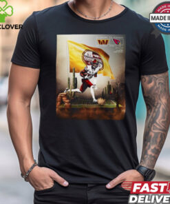 Washington Commanders vs. Cardinals 2024 NFL Week 4 Matchup T Shirt