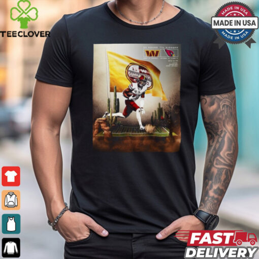 Washington Commanders vs. Cardinals 2024 NFL Week 4 Matchup T Shirt