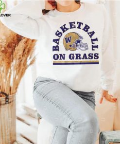 Washington Football Basketball On Grass Shirt