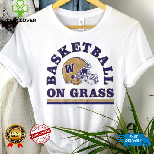 Washington Football Basketball On Grass Shirt