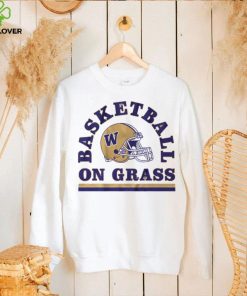 Washington Football Basketball On Grass Shirt