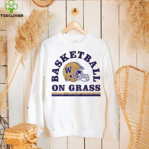 Washington Football Basketball On Grass Shirt