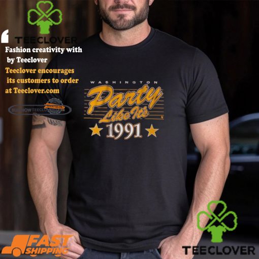 Washington Football Party Like It’s 1991 T shirt
