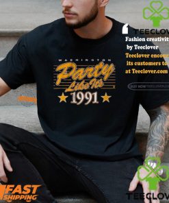 Washington Football Party Like It’s 1991 T shirt