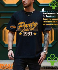 Washington Football Party Like It’s 1991 T shirt