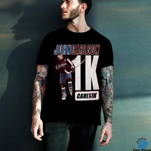 Washington Hockey John Carlson Celebrate 1,000 game Carly1K T Shirt