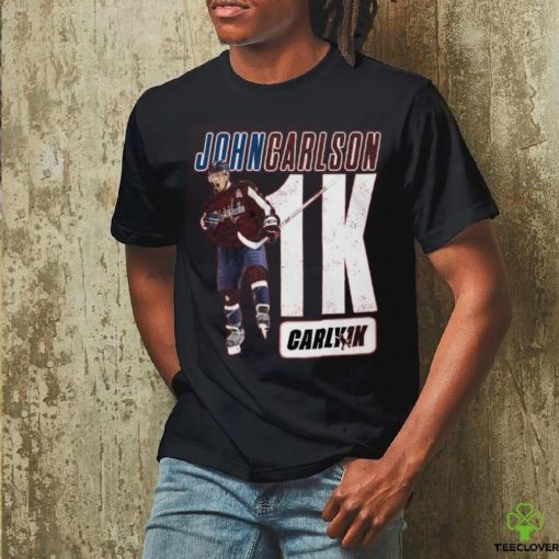 Washington Hockey John Carlson Celebrate 1,000 game Carly1K T Shirt