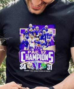 Washington Huskies 2023 PAC 12 Champions 34 31 shirt