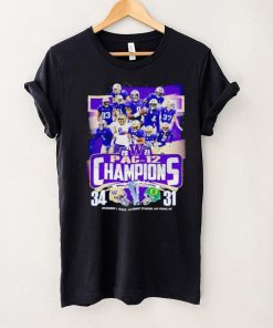 Washington Huskies 2023 PAC 12 Champions 34 31 hoodie, sweater, longsleeve, shirt v-neck, t-shirt