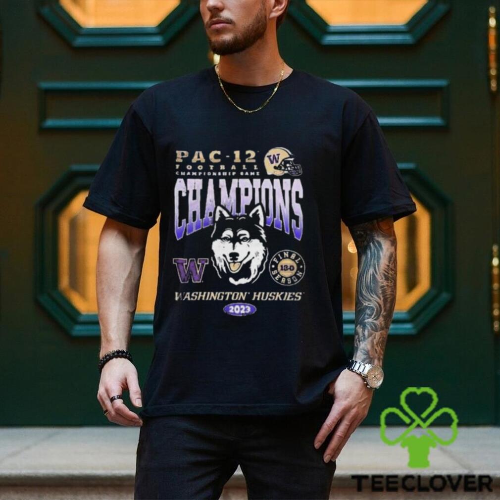 Washington Huskies 2023 Pac 12 Championship Game Champions Final Season 13 0 T Shirt Washington Huskies 2023 Pac 12 Championship Game Champions Final Season 13 0 T Shirt
