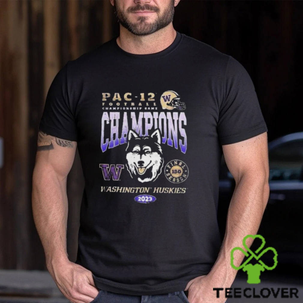 Washington Huskies 2023 Pac 12 Championship Game Champions Final Season 13 0 T Shirt Washington Huskies 2023 Pac 12 Championship Game Champions Final Season 13 0 T Shirt