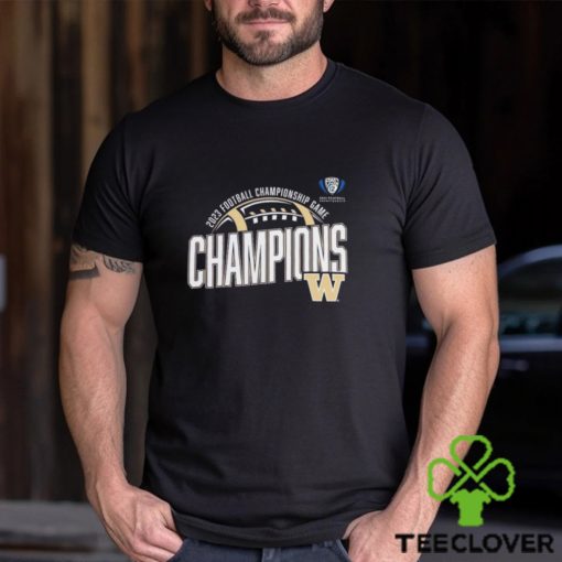 Washington Huskies 2023 Pac 12 Football Championship Game Champions Shirt