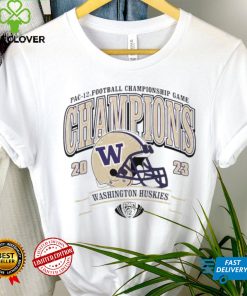 Washington Huskies 2023 Pac 12 Football Conference Champions helmet hoodie, sweater, longsleeve, shirt v-neck, t-shirt