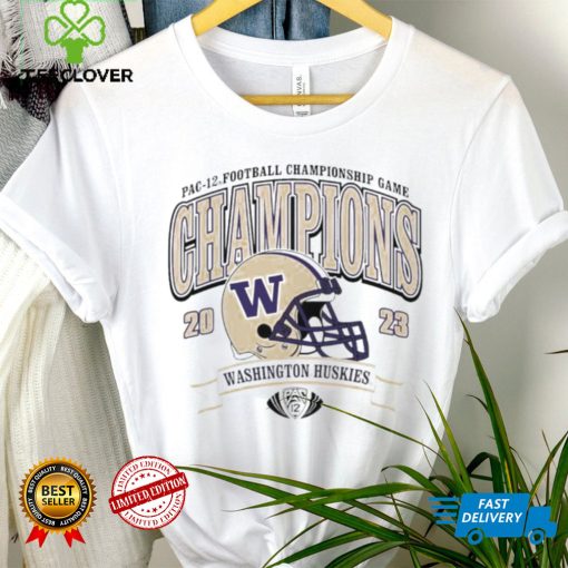 Washington Huskies 2023 Pac 12 Football Conference Champions helmet hoodie, sweater, longsleeve, shirt v-neck, t-shirt