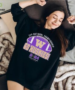 Washington Huskies 2024 CFP National Championship Go Huskies T Shirt