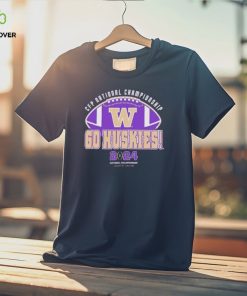 Washington Huskies 2024 CFP National Championship Go Huskies T Shirt