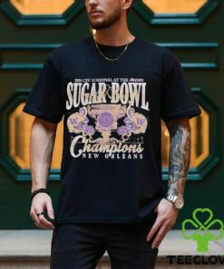 Washington Huskies 2024 Sugar Bowl Champions Purple Trophy T Shirt