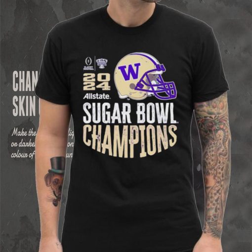 Washington Huskies 2024 Sugar Bowl Champions helmet hoodie, sweater, longsleeve, shirt v-neck, t-shirt