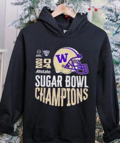 Washington Huskies 2024 Sugar Bowl Champions helmet hoodie, sweater, longsleeve, shirt v-neck, t-shirt