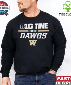 Washington Huskies B1G Time For The Dawgs T Shirts