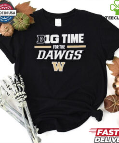 Washington Huskies B1G Time For The Dawgs T Shirts