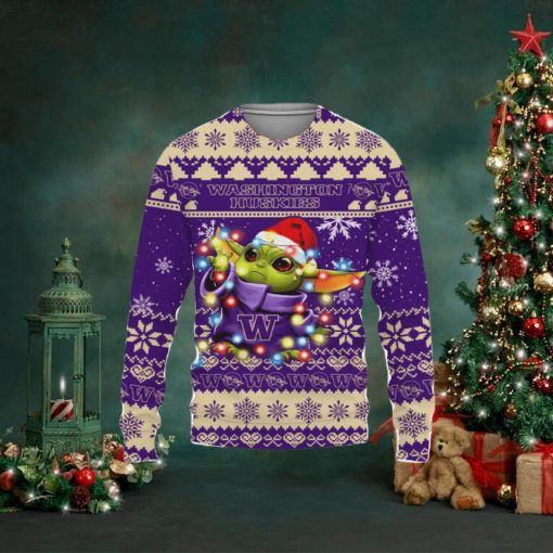 Washington Huskies Baby Yoda Star Wars