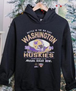 Washington Huskies Battle In The Big Easy 2024 Sugar Bowl Stadium Shirt