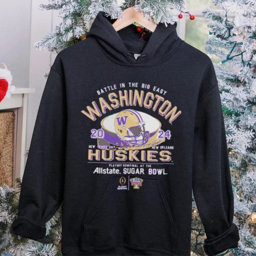 Washington Huskies Battle In The Big Easy 2024 Sugar Bowl Stadium Shirt