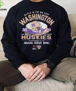 Washington Huskies Battle In The Big Easy 2024 Sugar Bowl Stadium Shirt