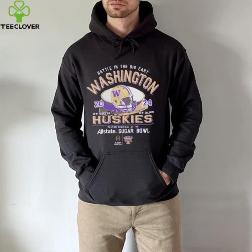 Washington Huskies Battle In The Big Easy 2024 Sugar Bowl Stadium Shirt