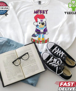 Washington Huskies Bluey Merry Christmas 2024 Shirt