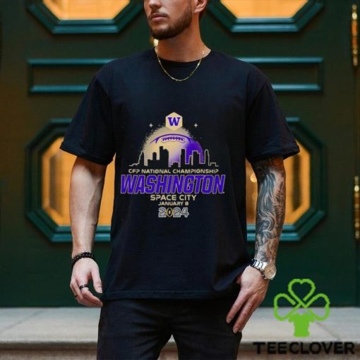 Washington Huskies CFP National Championship Space City 2024 Shirt