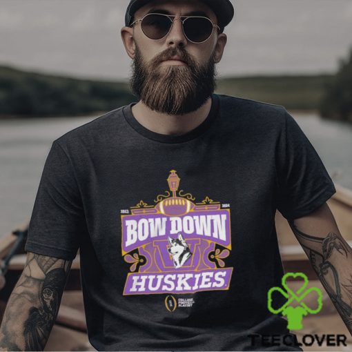 Washington Huskies College Football Playoff 2024 Bow Down T Shirt