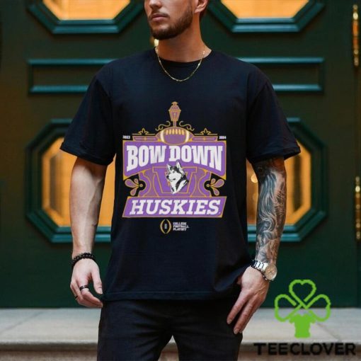Washington Huskies College Football Playoff 2024 Bow Down T Shirt