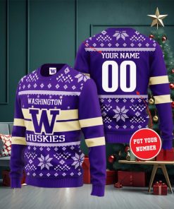 Washington Huskies Custom Personalized