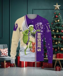 Washington Huskies Funny Grinch Ugly