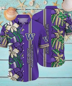 Washington Huskies NCAA Hawaiian Shirt Beach Balls Aloha Shirt