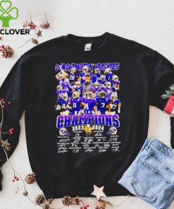 Washington Huskies National Champions 2023 2024 signatures hoodie, sweater, longsleeve, shirt v-neck, t-shirt