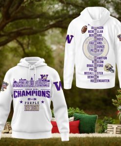 Washington Huskies Purple Reign 2024 Champions Hoodie T Shirt