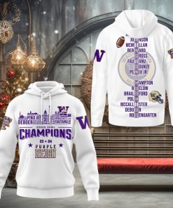 Washington Huskies Purple Reign 2024 Champions Hoodie T Shirt