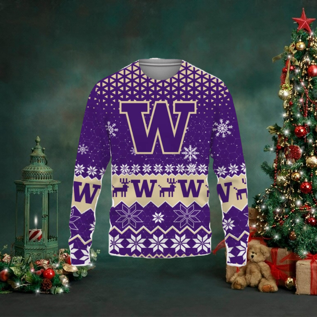 Washington Huskies Snowflake Pattern Washington Huskies Snowflake Pattern