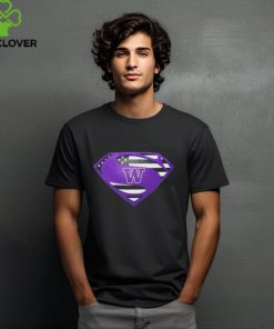 Washington Huskies Superman logo hoodie, sweater, longsleeve, shirt v-neck, t-shirt