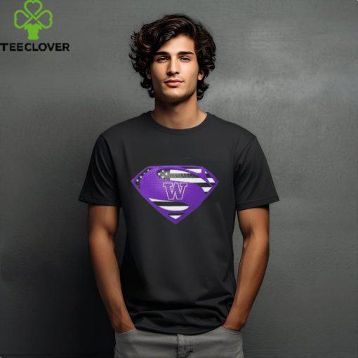 Washington Huskies Superman logo hoodie, sweater, longsleeve, shirt v-neck, t-shirt