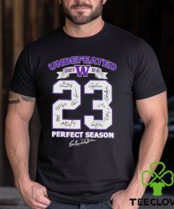 Washington Huskies Undefeated 2023 Perfect Season 12 0 T Shirt