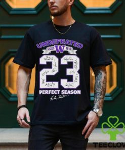 Washington Huskies Undefeated 2023 Perfect Season 12 0 T Shirt