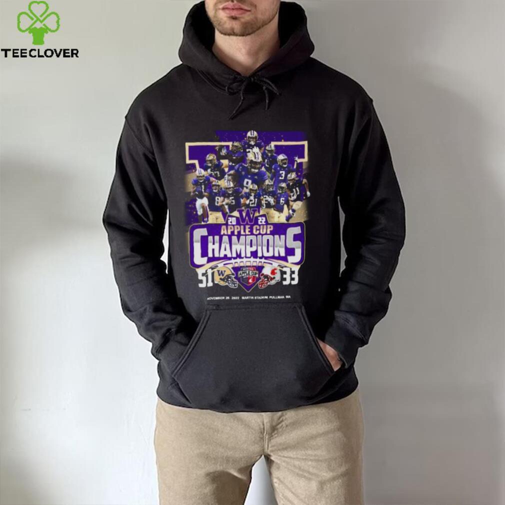 Washington Huskies Vs Washington State Cougars 51 33 2022 Apple Cup Champions shirt Washington Huskies Vs Washington State Cougars 51 33 2022 Apple Cup Champions shirt