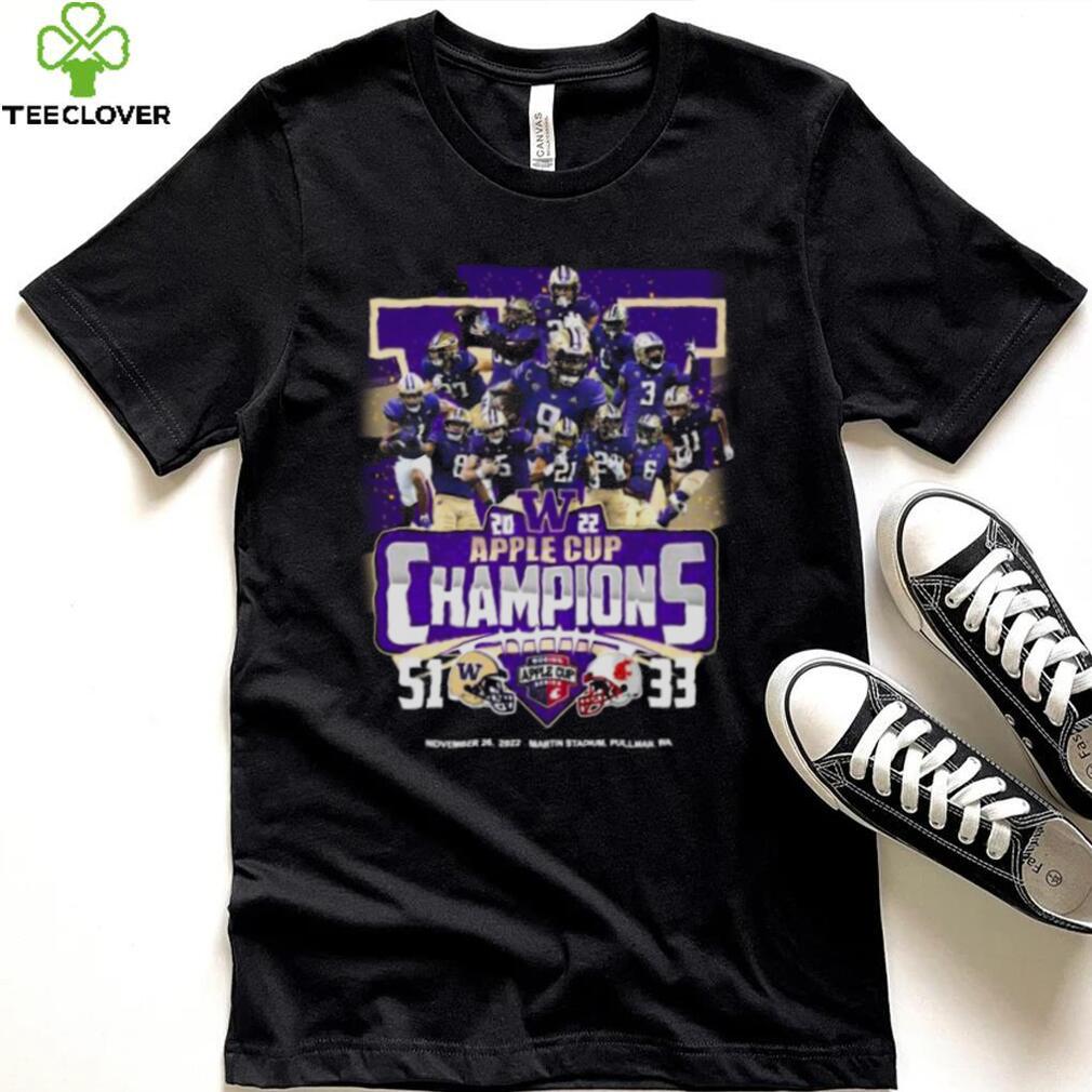 Washington Huskies Vs Washington State Cougars 51 33 2022 Apple Cup Champions shirt Washington Huskies Vs Washington State Cougars 51 33 2022 Apple Cup Champions shirt