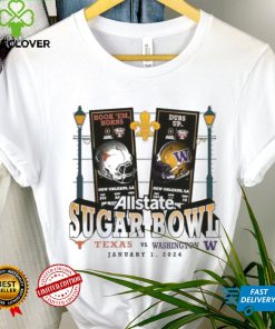 Washington Huskies Vs. Texas Longhorns 2024 Sugar Bowl Matchup Unmatched Excellence Shirt